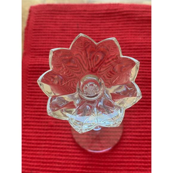 Vintage Gotham Chantilly 12 inch Lead Crystal Candlestick - Picture 4 of 10